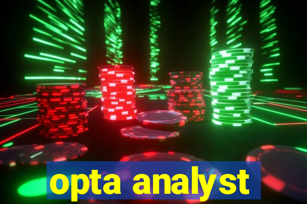 opta analyst